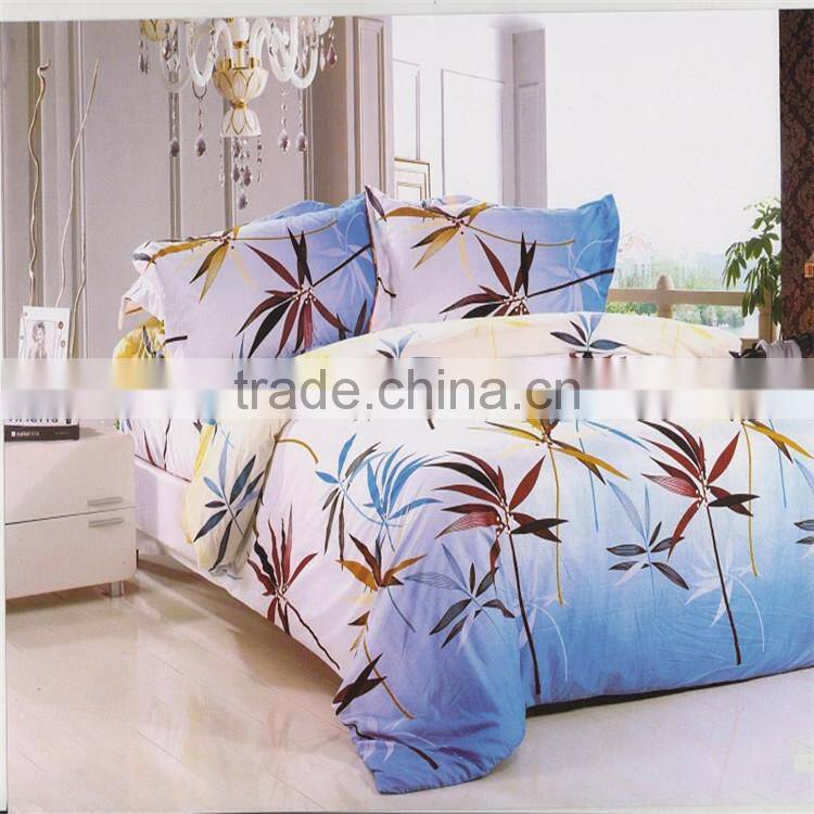 100% polyester colorful bedding sets,alibaba china custom print bedding set,90gsm bed sheet microfiber
