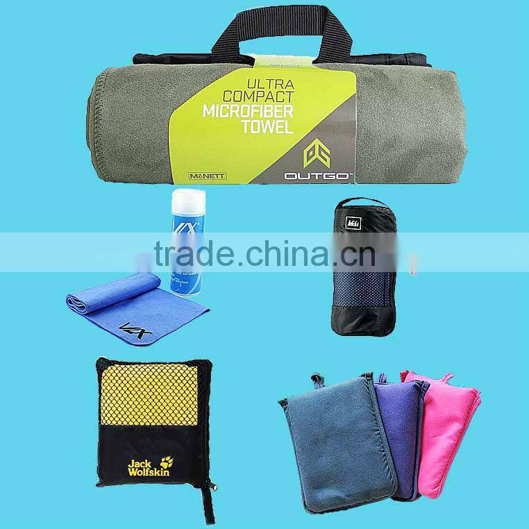 microfiber suede printing beach towel