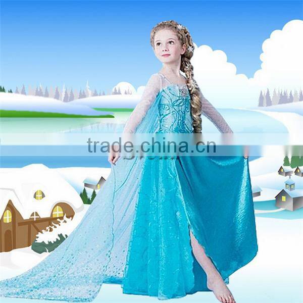Hot Movie cosplay costume dress for girls evening dress latest dress designs for children