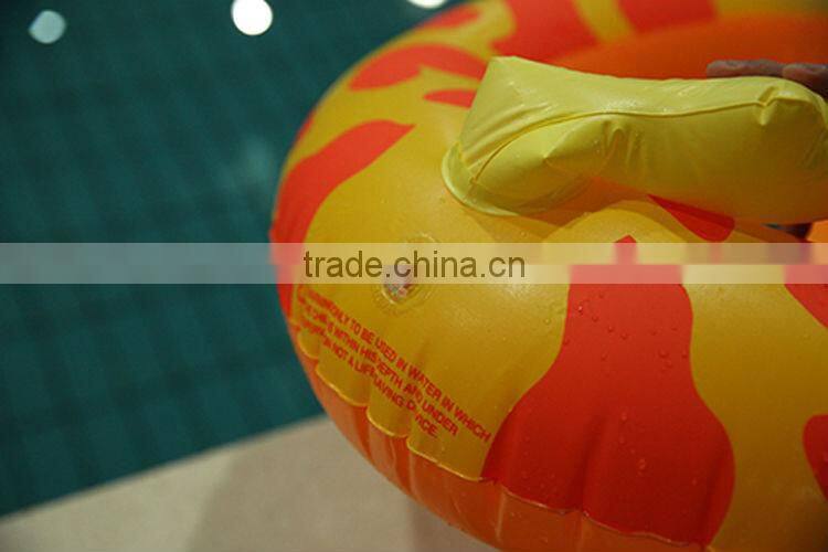 The new 2014 baby swim ring The giraffe pattern by PVC inflatable boat