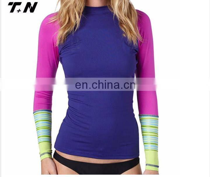 Custom Sublimated Sexy Women Rash Guard Rashguard Mma
