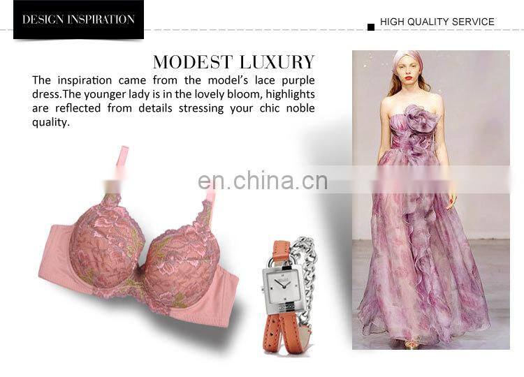 Hot Selling Pretty Pattern Female Spandex Hot Sell Sexy Madam Bra Underwear