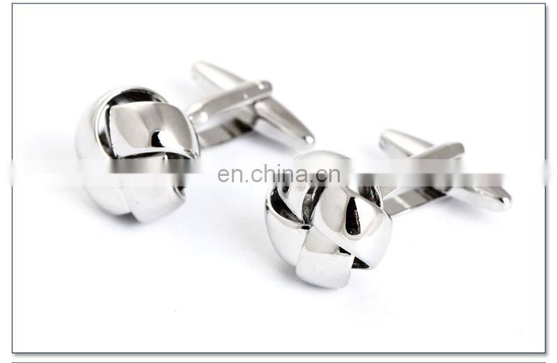 Cheap Silver Knot Men Shirt Cufflinks