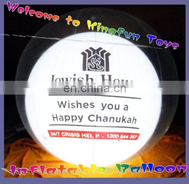 Double layer helium inflatable heart for valentine's Day