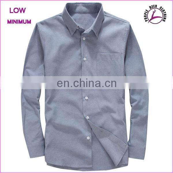 High Quality Custom Design Men Dress Casual Formal Fitted Shirts Slim Shirts