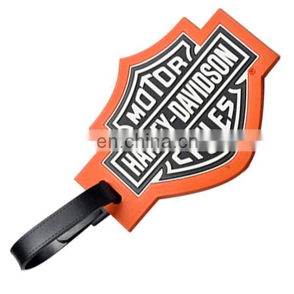 Soft PVC luggage tag supplier