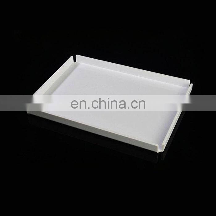 Cheap pratical rectangular plastic divided tray