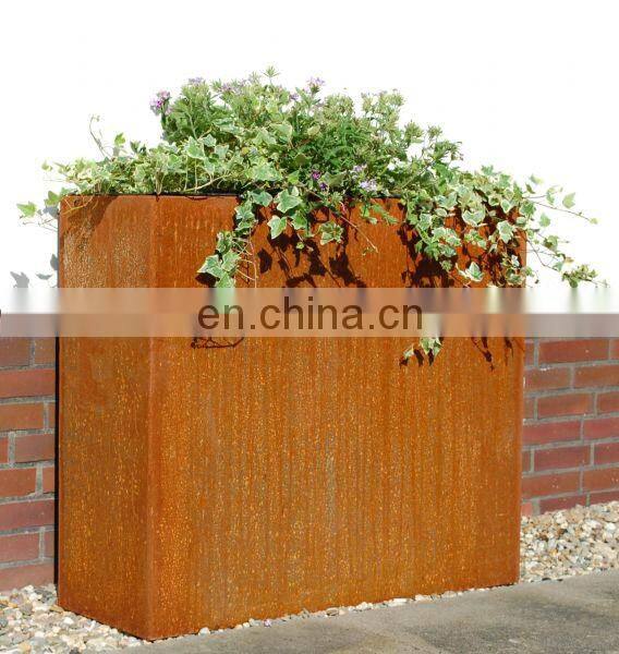 Q355GNH Garden Corten Steel planters box