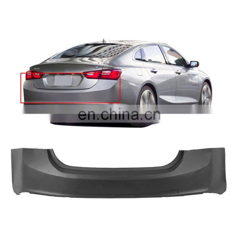 Primered Rear Bumper Cover Fascia for 2016 2017 2018 Chevrolet Chevy Malibu