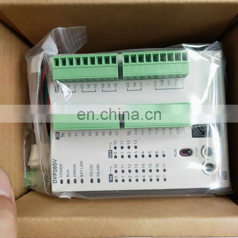 New in Box Delta PLC DVP28SV11T2 SV2 Series Great Function Programmable Logic Controller DVP28SV11T2