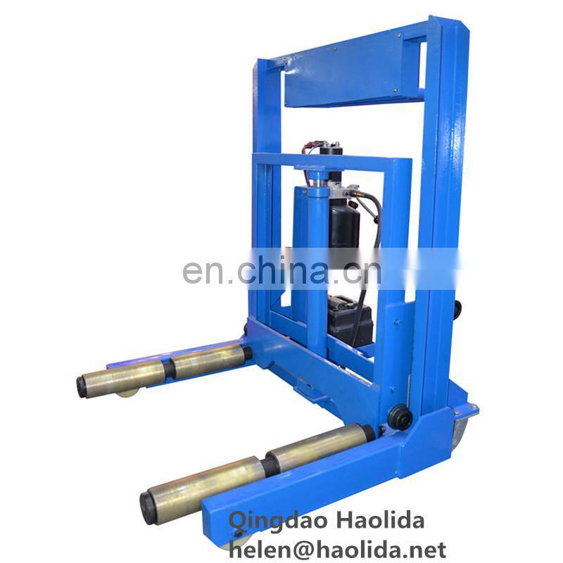 Electrical Tire Dismounting and Carrier Machine