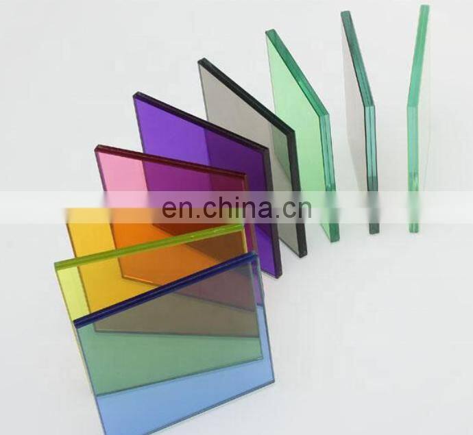 Safety Tempered Laminated Glass Price 6.38mm 8.38mm 8.76mm 11.52mm pvb Colored Clear Laminated Glass