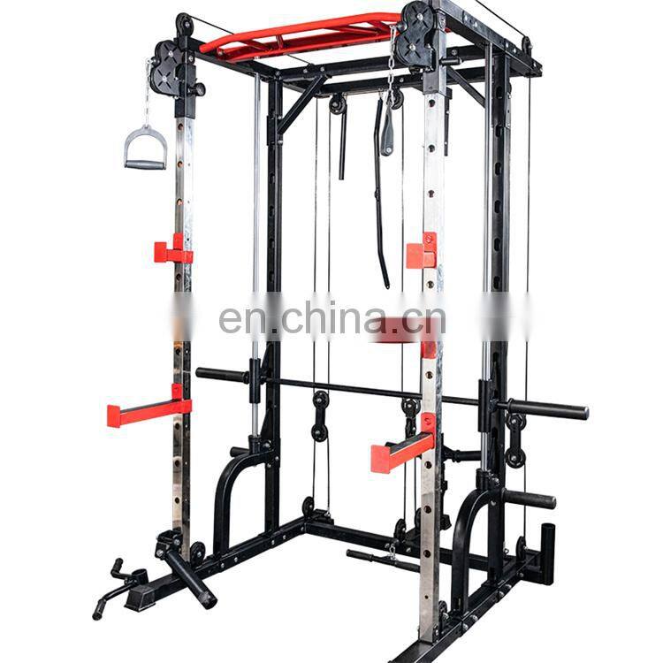 OEM Gym Equipment Multi-function Smith Machine Power Rack