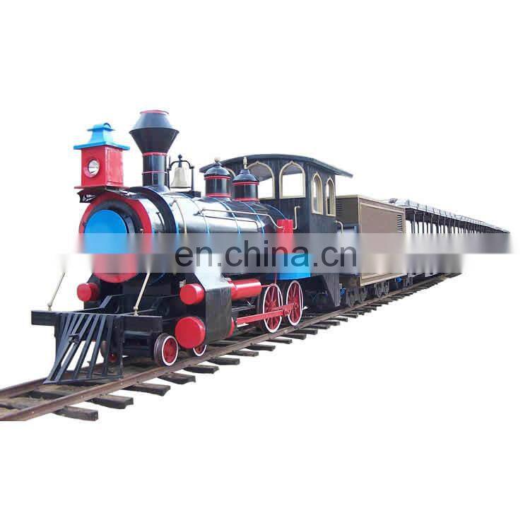 Playground amusement rides children electric kids battery tourist train for sale