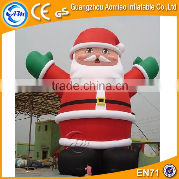 Outdoor inflatable yard decorations christmas 5m inflatable santa clause