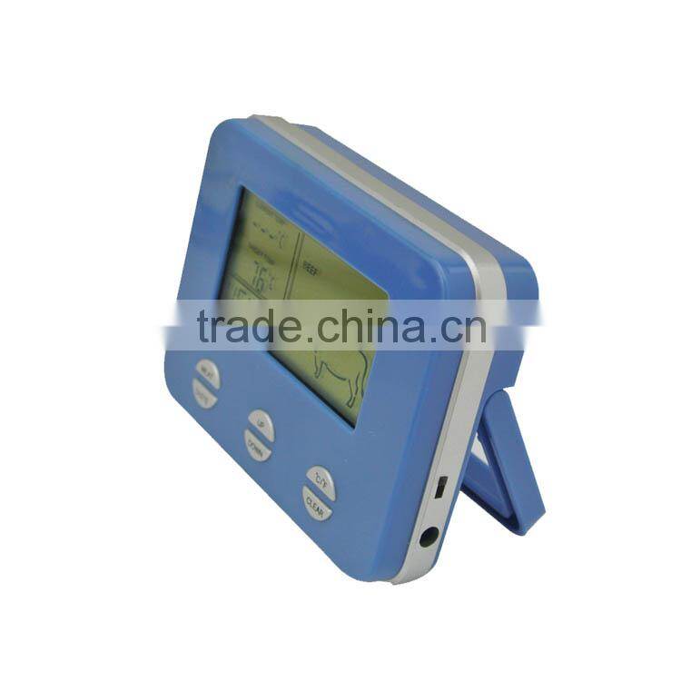 Digital LCD Display BBQ Food Thermometer with Probe