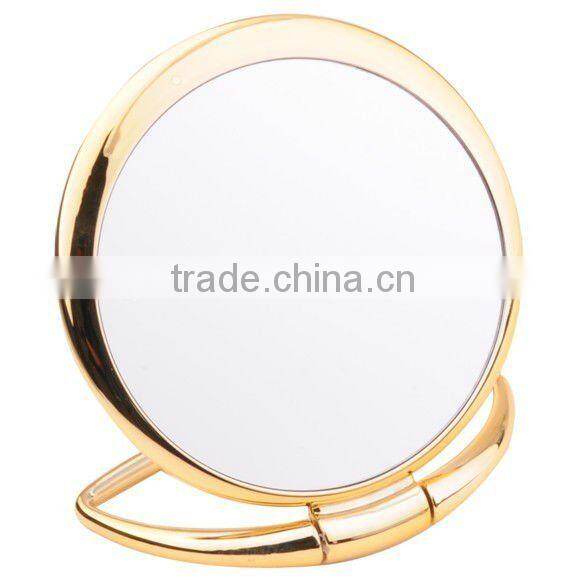 Fashion plastic double sided table mirror
