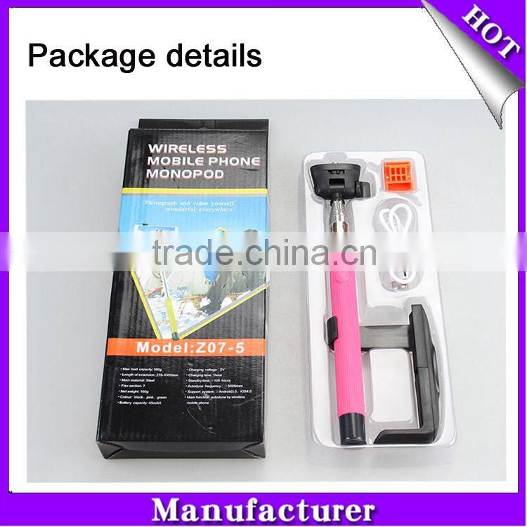2015 Best selling products in America Smartphone Monopod for iPone selfie stick on promotion