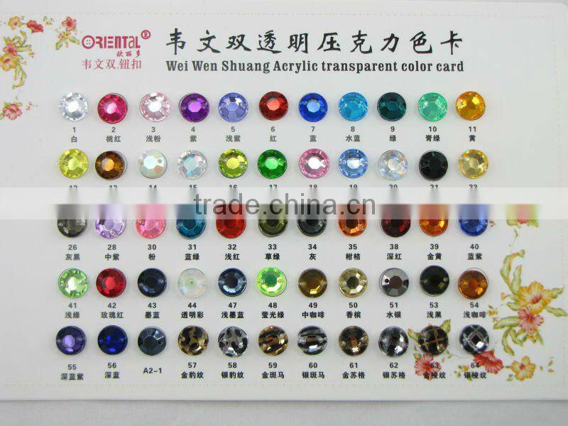 ROUND ACRYLIC STONE WITH 2H