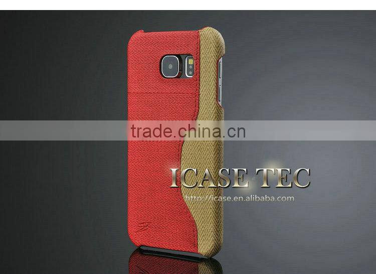 2015 Wholesale Mobile Phone Leather Case for Samsung Galaxy S6