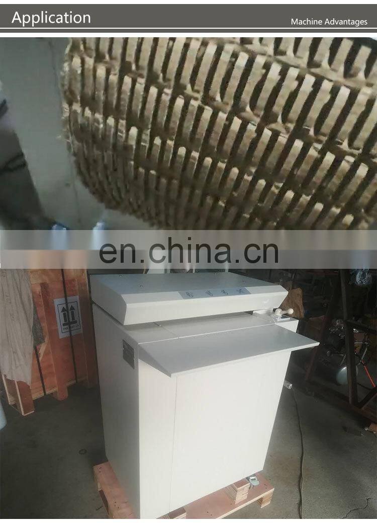 Low price corrugated board cardboard shredder carton cutter waste paper box shredding machine