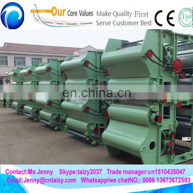 Multi-rollers Cotton waste yarn and Textile wastes opening and tearing machine