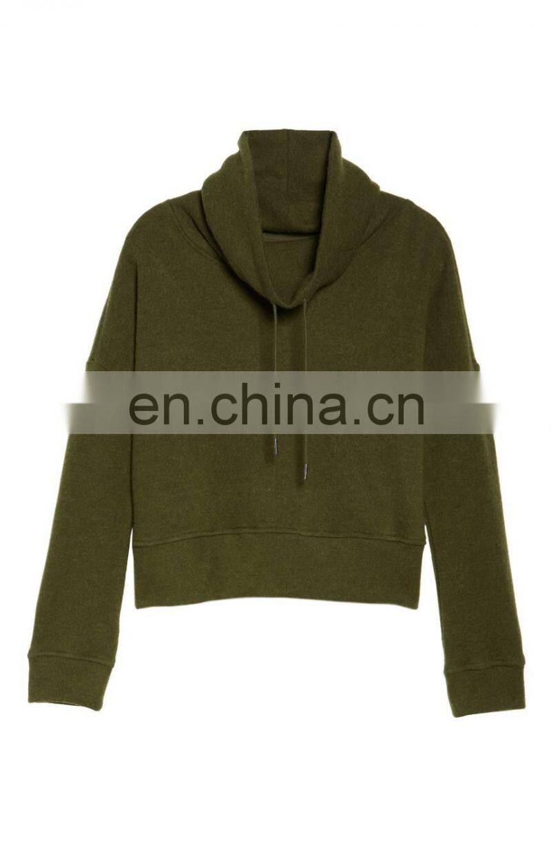 Latest Design Classic Fitted Hoodie Sweatshirts Cotton Fleece ladies hoodie custom hoodie