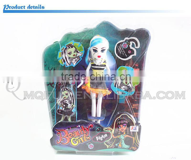 Mini Qute 30 cm kawaii beautiful American Latex vampire girls kid fashion Plastic doll educational toy accessories NO.YS2012-9B