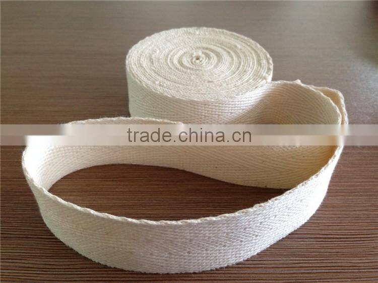 Factory direct sell herringbone cotton webbing