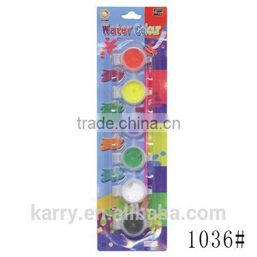 6 Pots Strip Water Color(4ml/pot) - Blister Packing