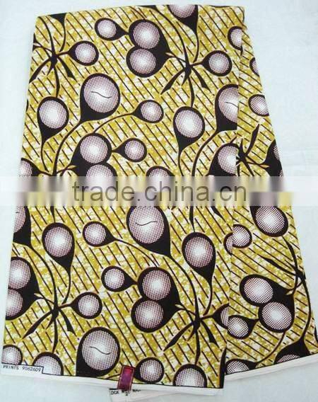 W27 100% cotton 6 YARD Guaranteed real dutch wax hollandais wax fabric