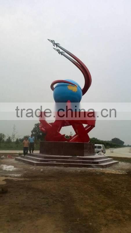 Modern Large Garden Arts Stainless steel Sculpture for Outdoor decoration