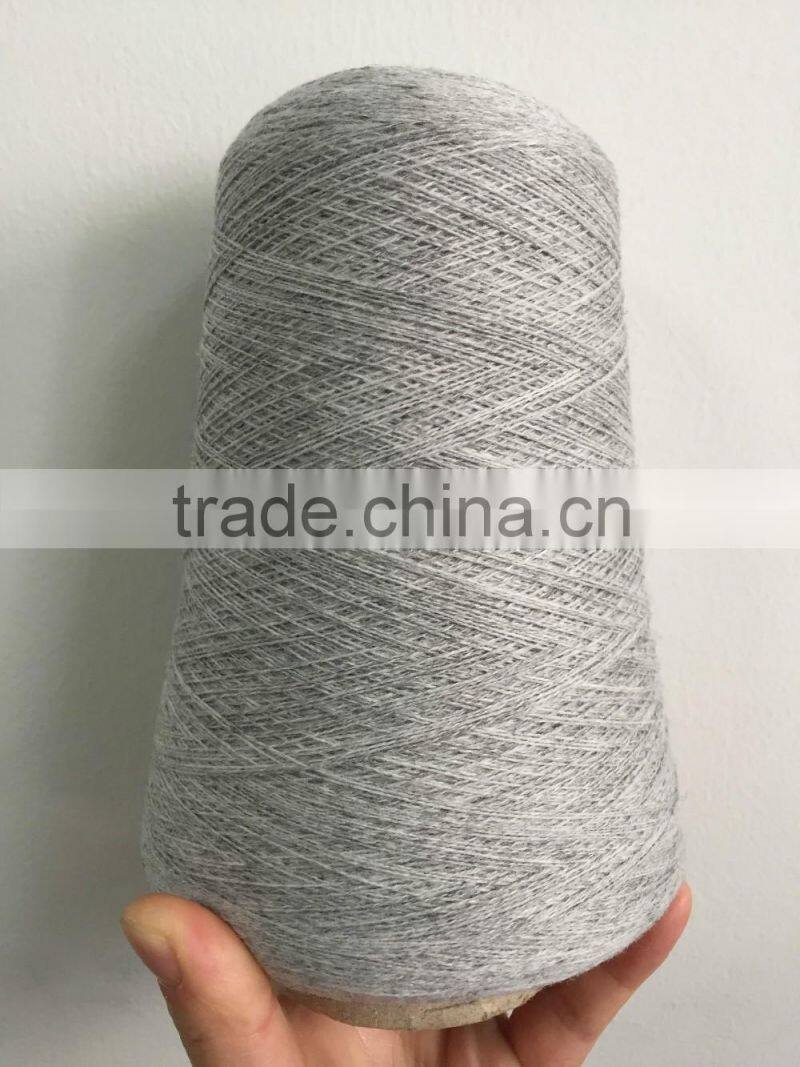 woolen 2/26nm 100% merino wool yarn, 80s tops mercerized