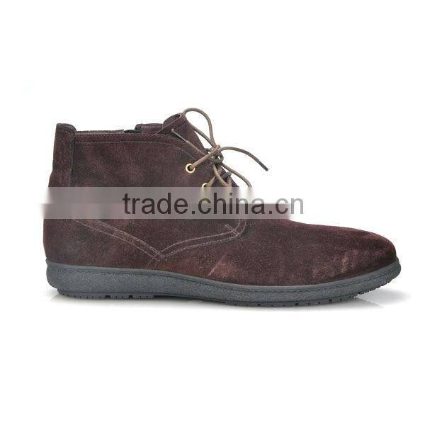 Men's leather boots