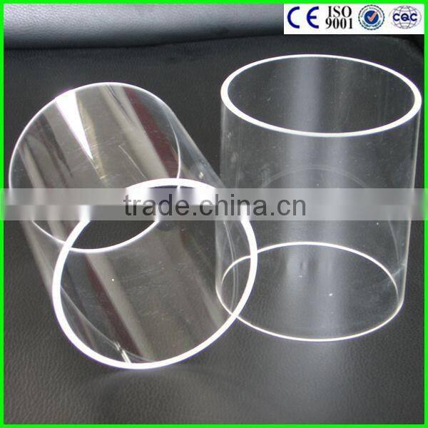 Large Diameter Fused Silica Transparent Quartz Glass Tube