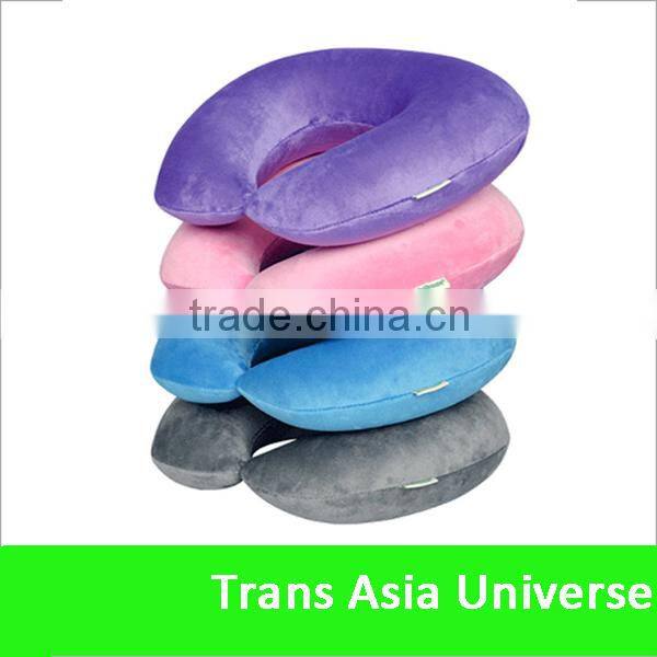 Hot Selling Promotional inflation travel and neck pillow