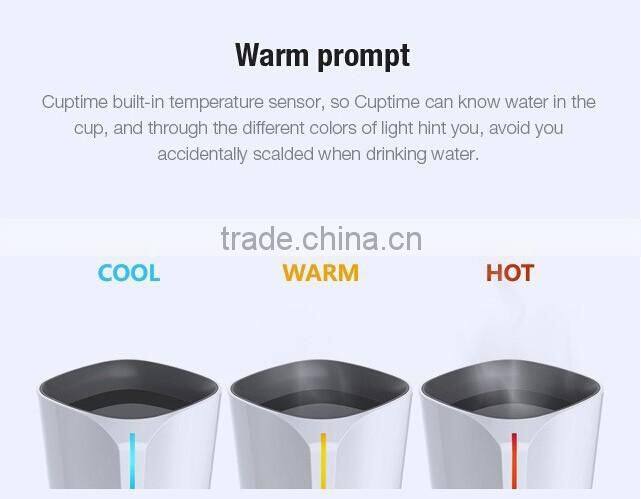Healthy gift Water temperature prompt Smart cup with Bluetooth
