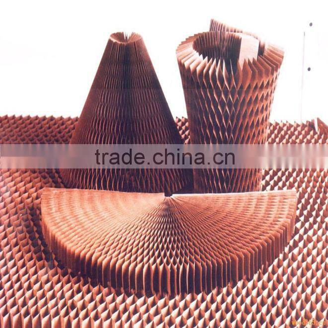 endless paper honeycomb core for packing or door making/honeycomb machine