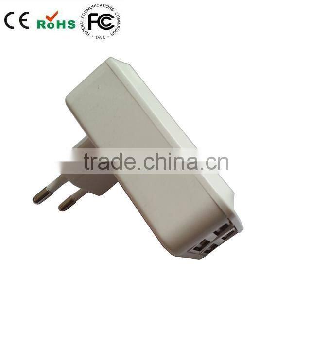 Tablets USB Charger with 4 ports 5v,3.1a