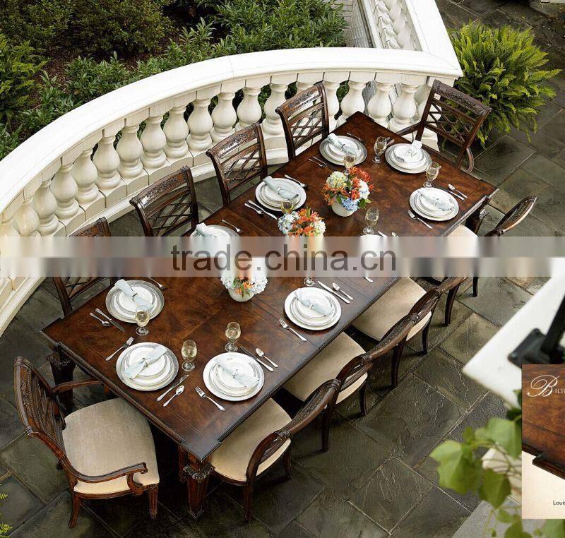 Tradition American dining furniture solid wood dining table and chair sets