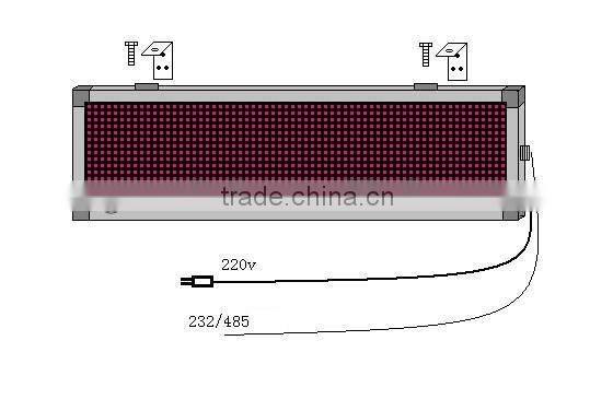 Replacement lcd tv screen HD indoor advertising trailer led module sign