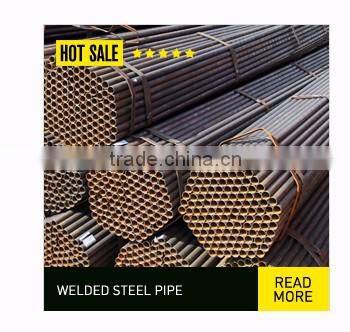 Round hot dippeed galvanized steel pipes for construction