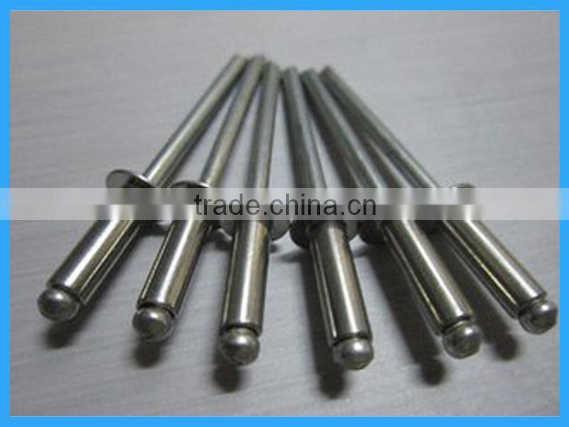 2015 Hot Sale All Size High Quality Bright Coated Pulling Rivets