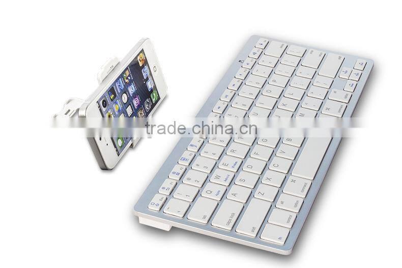 Bluefinger Ultra-Slim Bluetooth Keyboard for iPad Air, iPad Mini 2, iPad Mini, iPad 4 / 3 / 2, Galaxy Tab and other Tablets