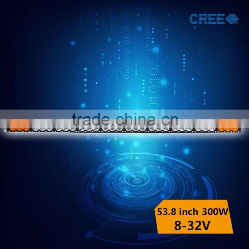 high power IP68 led light bar 300w for utv