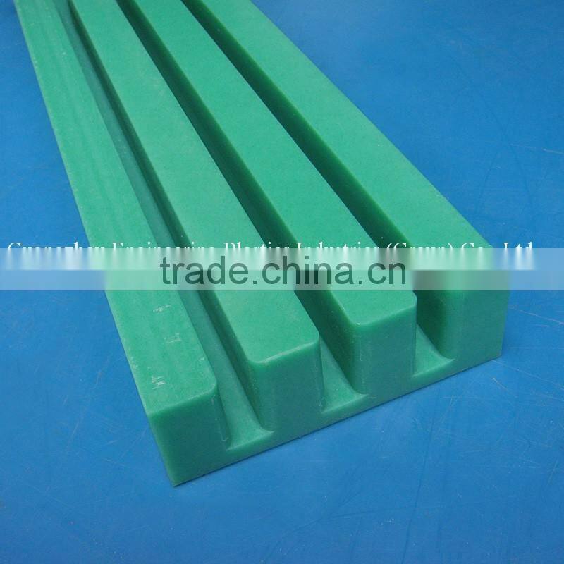 Heat resistant plastic UHMW PE guide rail UHMWPE guide track