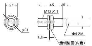 FSCT Series proximity sensors, proximity switch,Detected ferrous metals