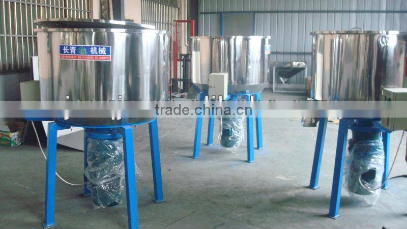 Plastic masterbache mixer