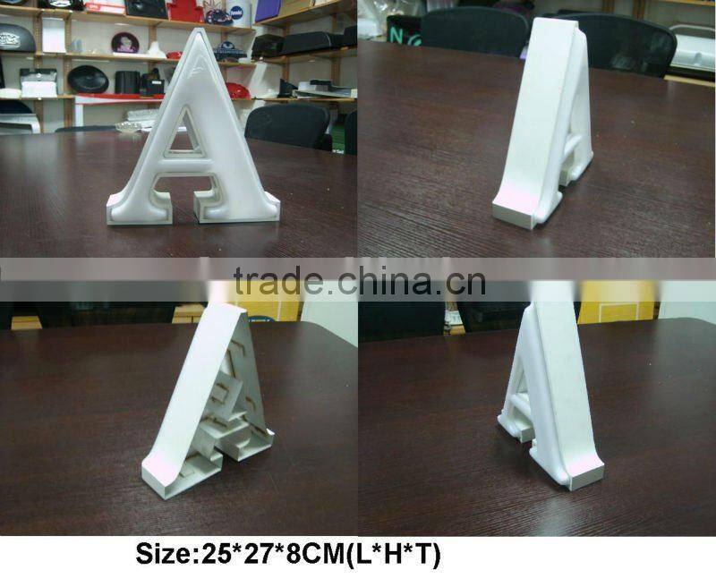 Vacuum thermoforming acrylic taxi top advertising display