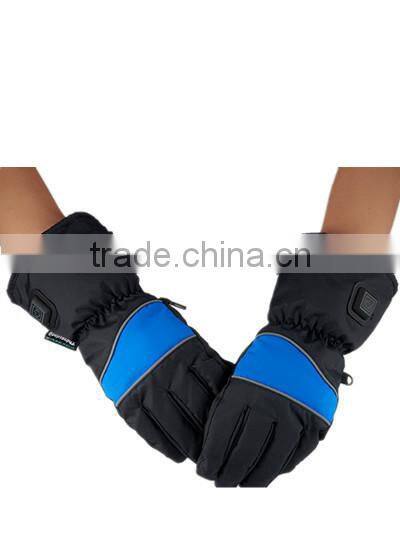 customized rechargeable heated gloves with battery